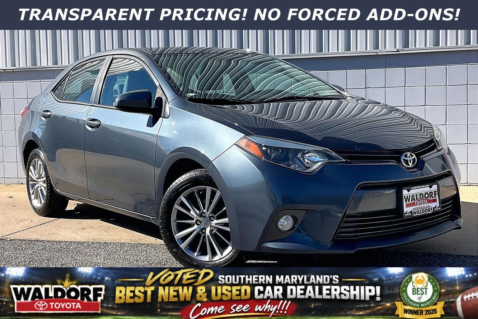 Used 2015 Toyota Corolla LE FWD image 1