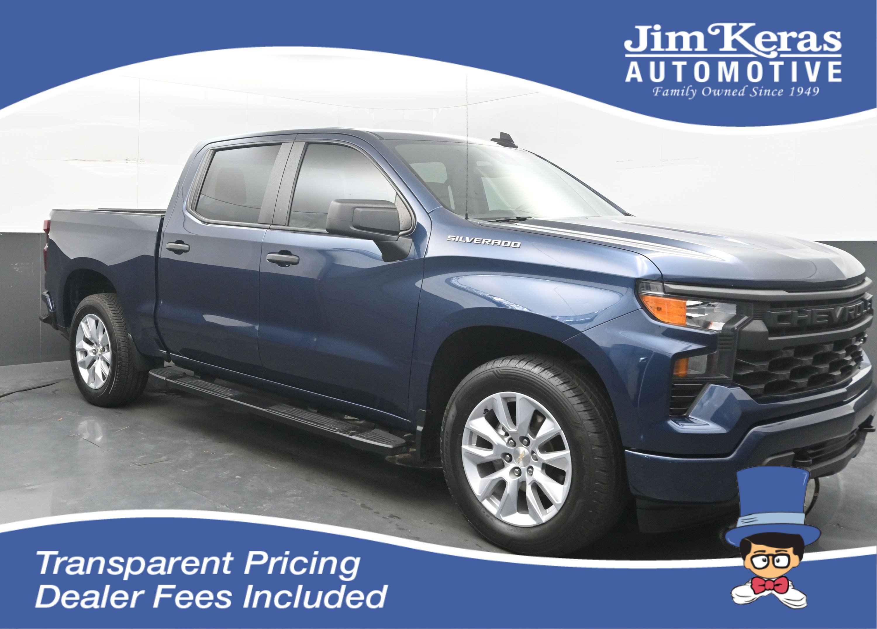 Used 2022 Chevrolet Silverado 1500 Custom RWD image 1