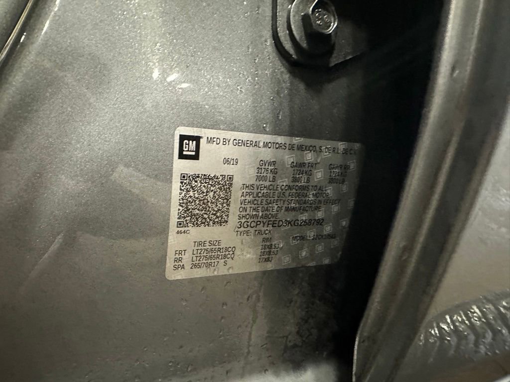 Used 2019 Chevrolet Silverado 1500 LT Trail Boss image 9