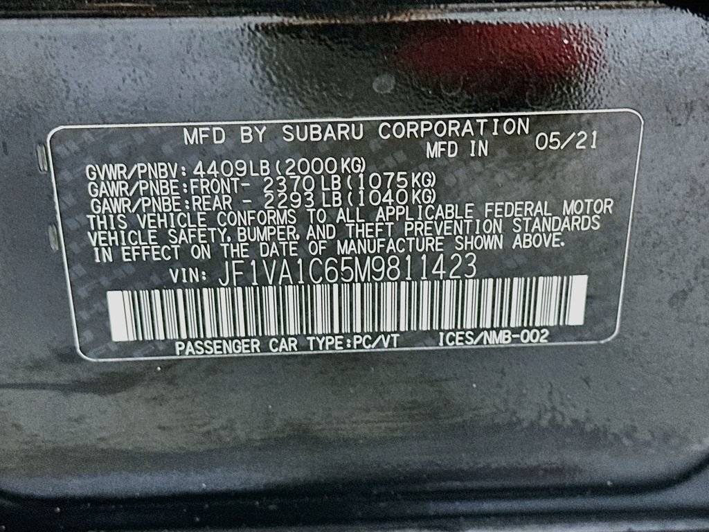 Used 2021 Subaru WRX Premium AWD/4WD image 36