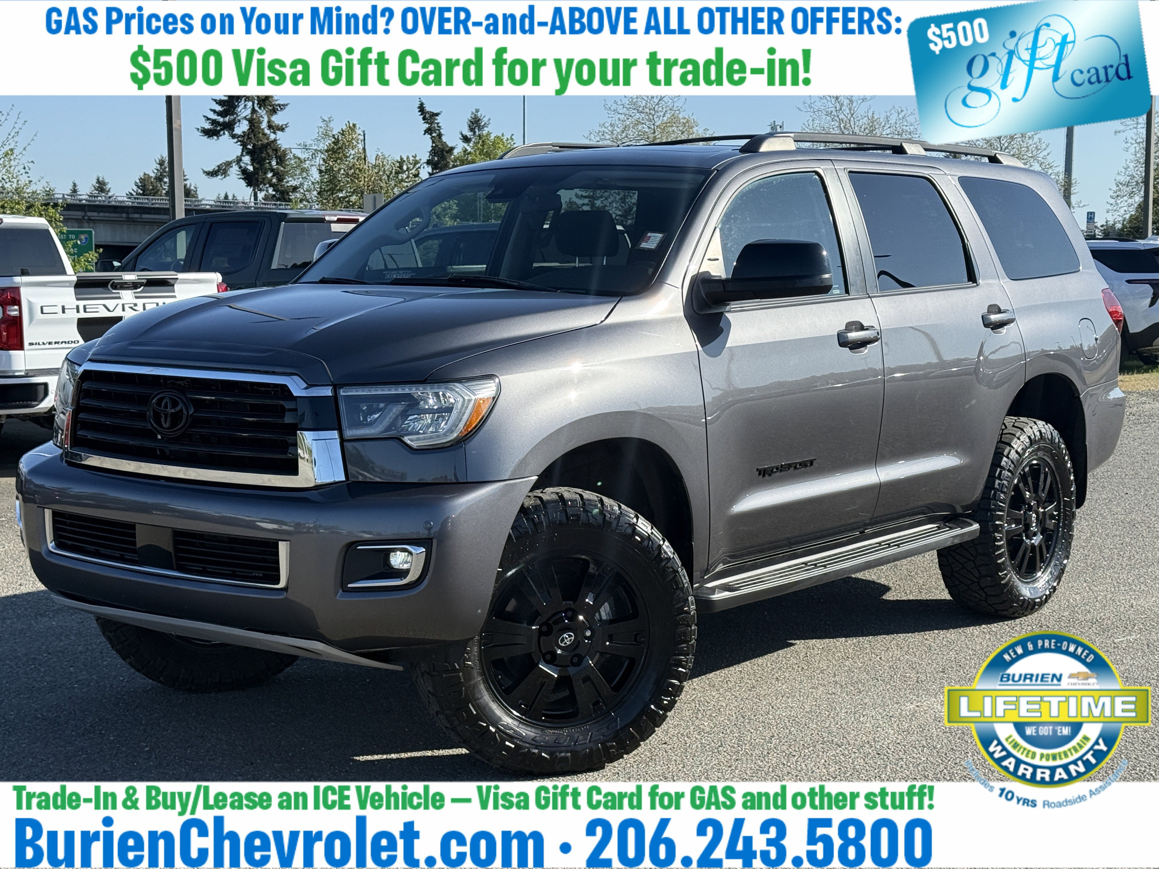 Used 2022 Toyota Sequoia TRD Sport AWD/4WD image 1