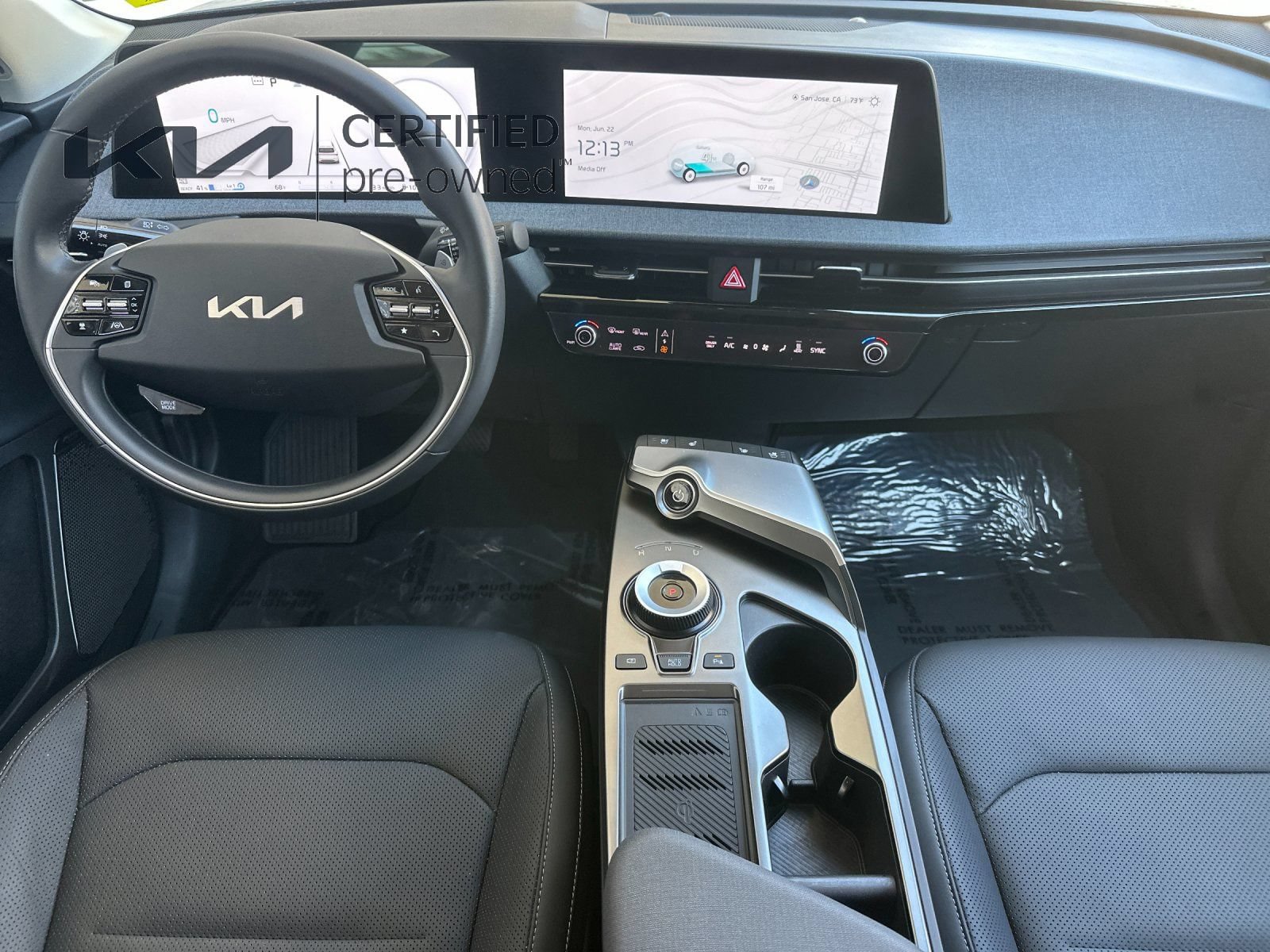Certified 2024 Kia EV6 Wind RWD image 14
