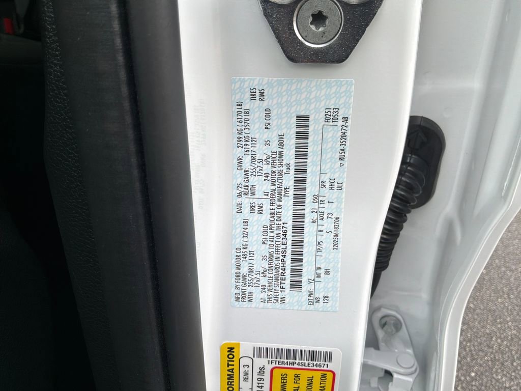 Used 2025 Ford Ranger XLT w/ Equipment Group 301A High image 11