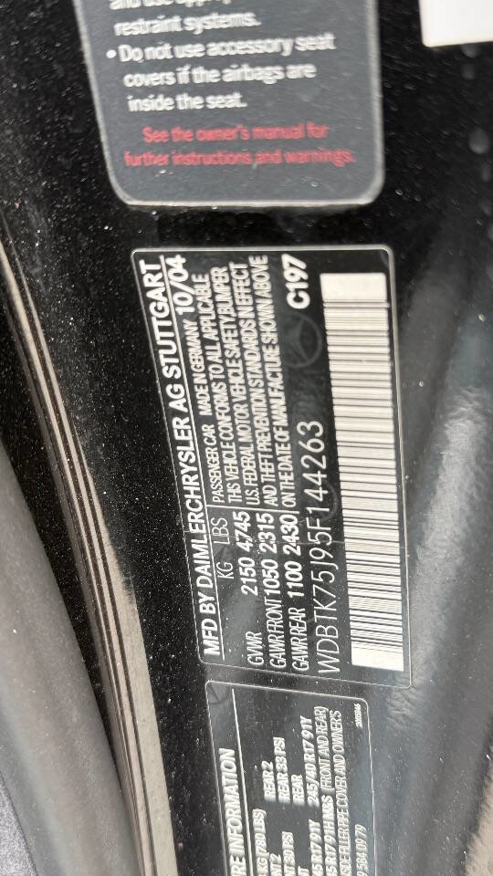 Used 2005 Mercedes-Benz CLK 500 Cabriolet image 66