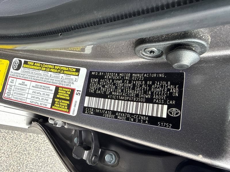 Used 2023 Toyota Camry LE FWD image 35