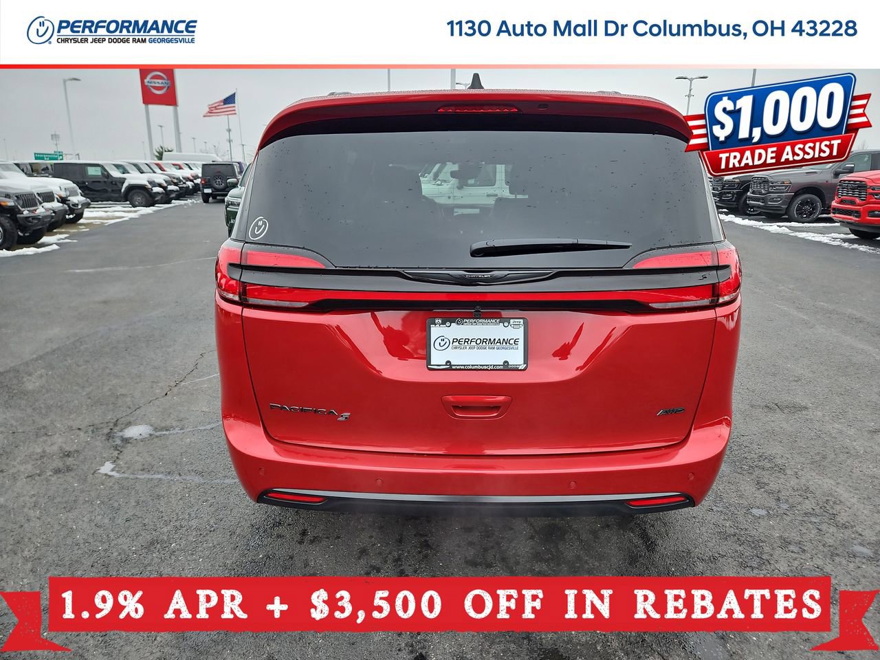 New 2026 Chrysler Pacifica Select w/ S Appearance Package AWD/4WD image 6