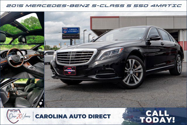 Used 2015 Mercedes-Benz S 550 4MATIC Sedan video 1