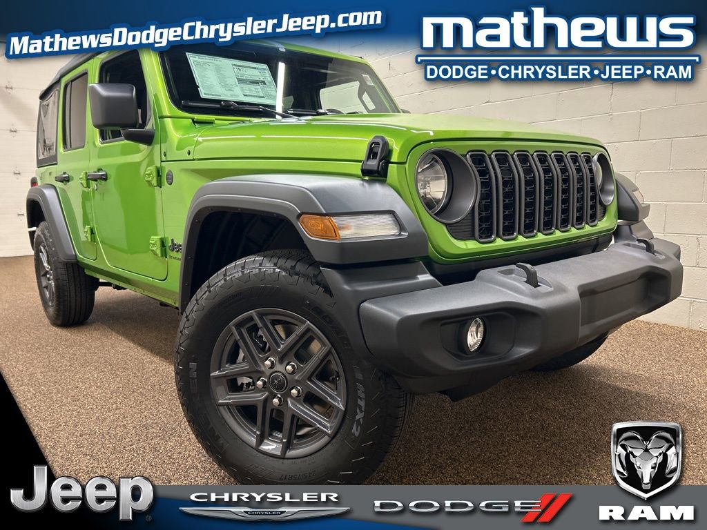 New 2026 Jeep Wrangler Unlimited Sport AWD/4WD image 1