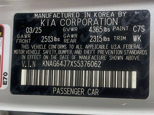 Used 2025 Kia K5 GT-Line FWD image 32