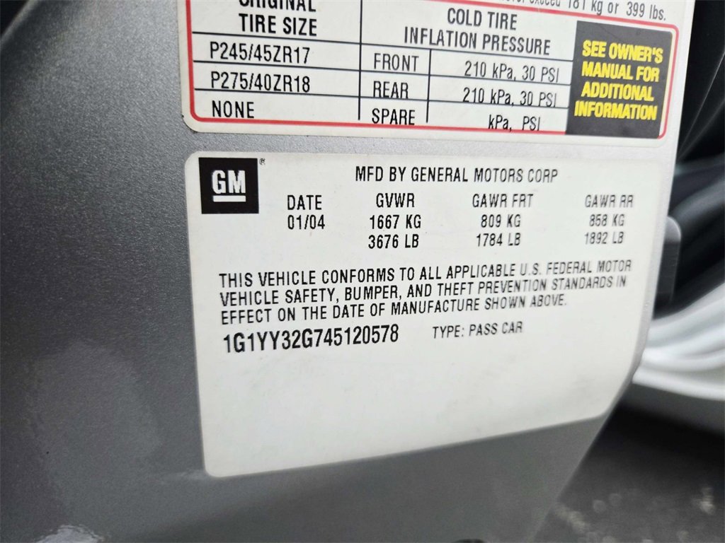 Used 2004 Chevrolet Corvette Convertible w/ Preferred Equipment Group image 33