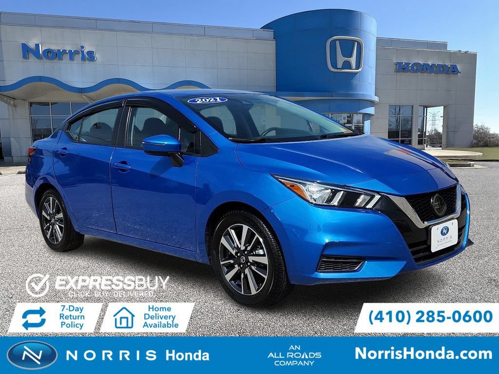 Used 2021 Nissan Versa SV FWD image 1
