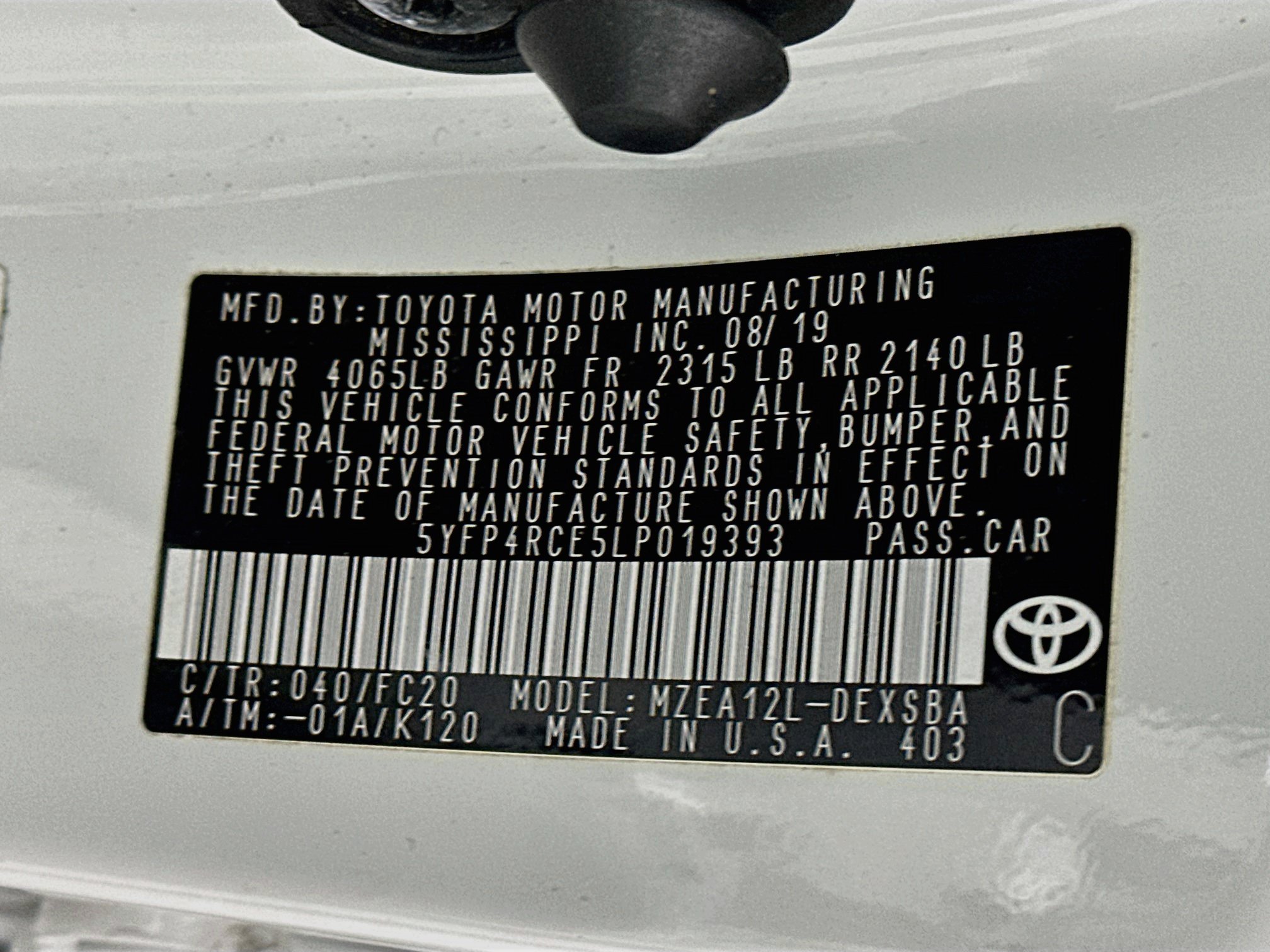 Used 2020 Toyota Corolla SE w/ SE Premium Package FWD image 12