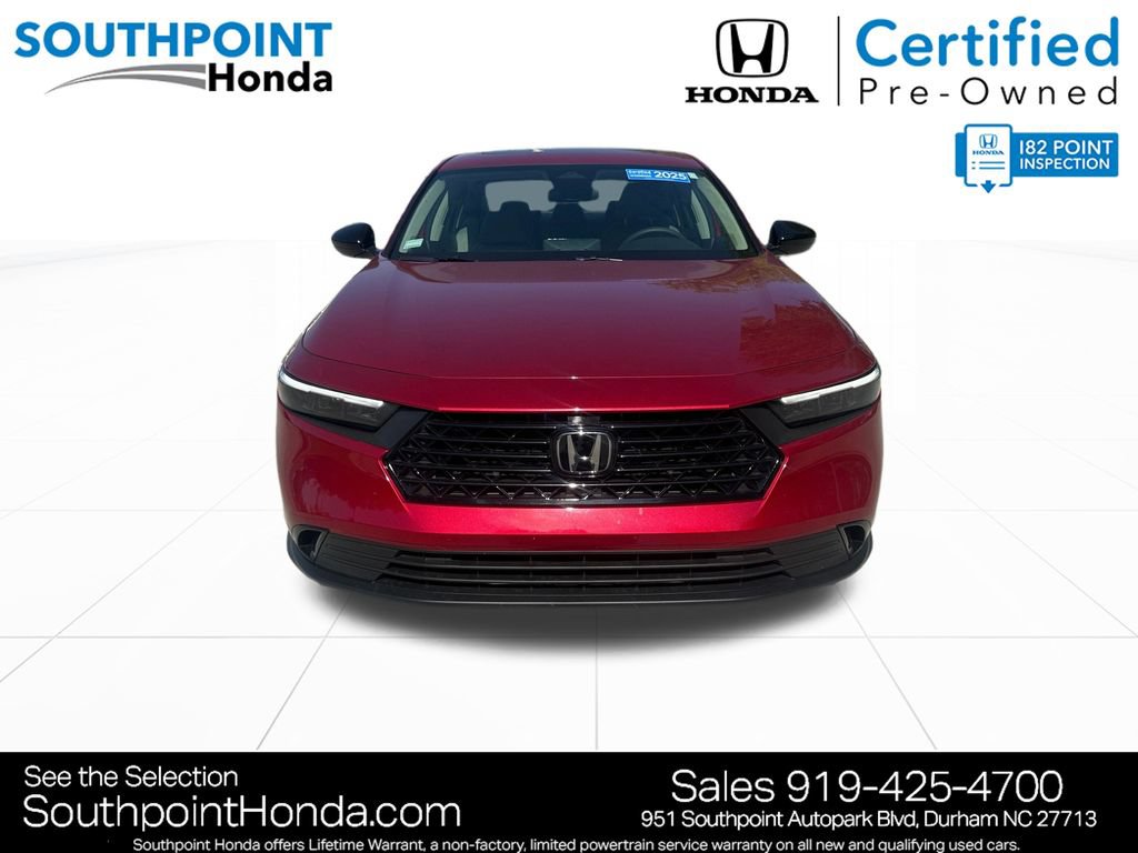 Certified 2025 Honda Accord SE video 2