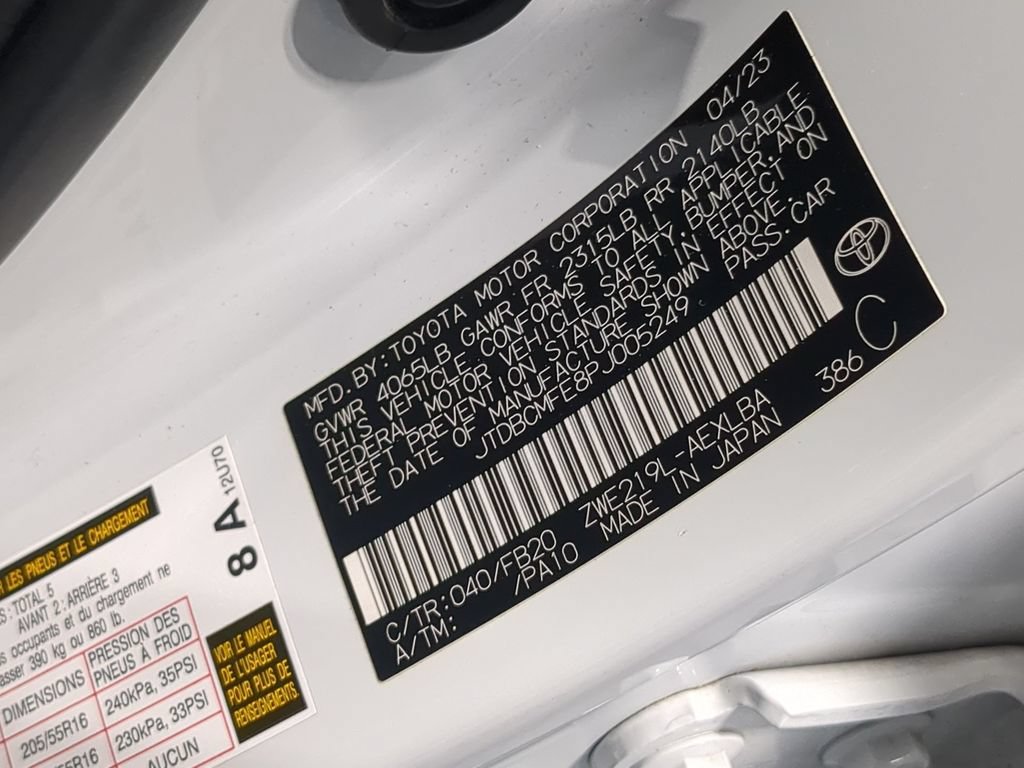 Used 2023 Toyota Corolla LE FWD image 37