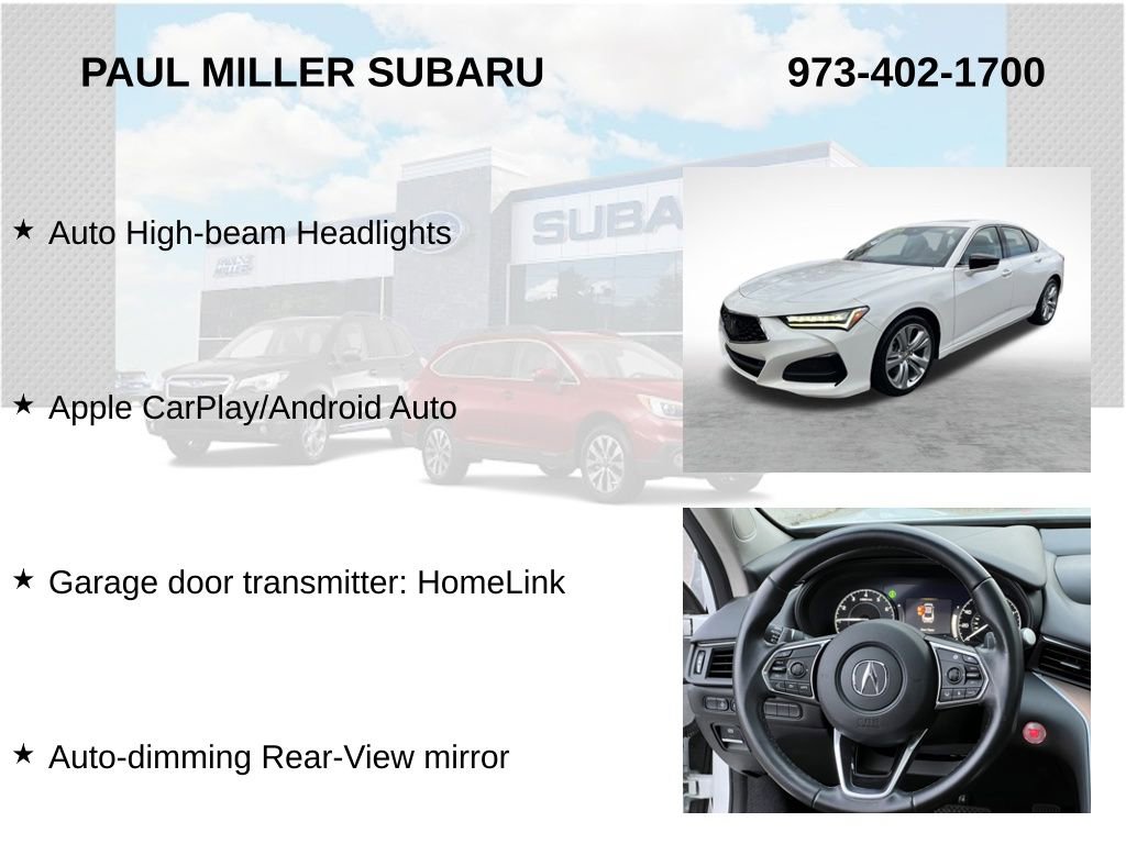 Used 2022 Acura TLX SH-AWD w/ Technology Package image 13