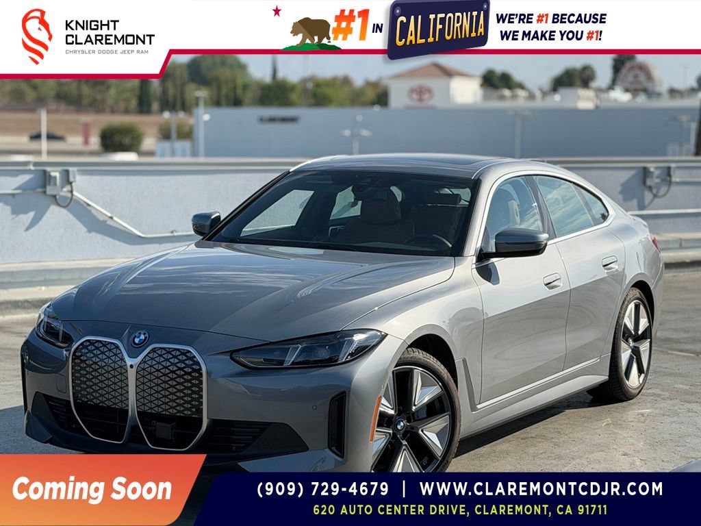 Used 2025 BMW i4 eDrive40 w/ Parking Assistance Package RWD image 1