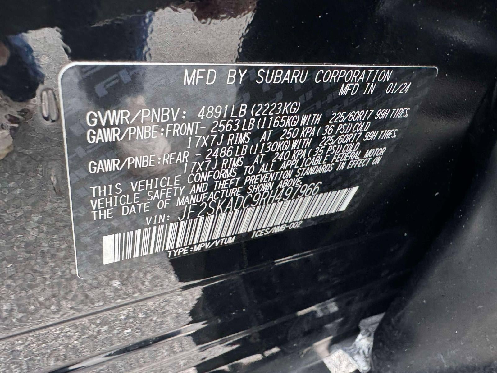 Certified 2024 Subaru Forester Premium image 12