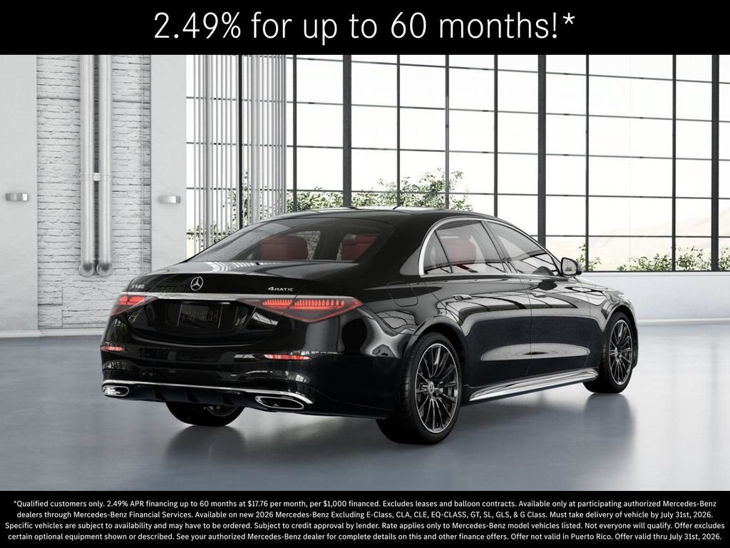 New 2026 Mercedes-Benz S 580 4MATIC Sedan image 22