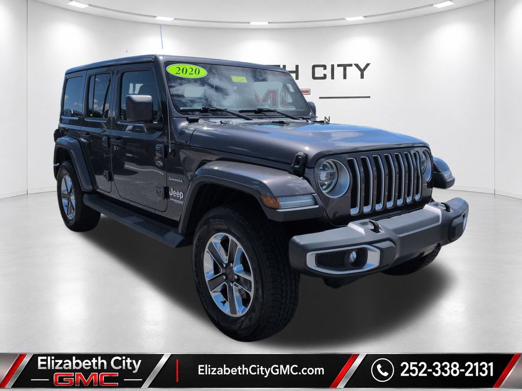 Used 2020 Jeep Wrangler Unlimited Sahara AWD/4WD image 3