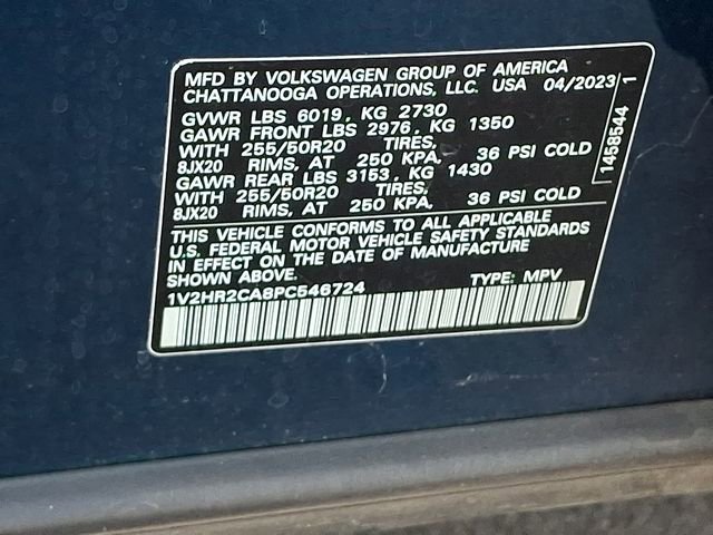 Used 2023 Volkswagen Atlas SE w/ Black Wheel Package image 32