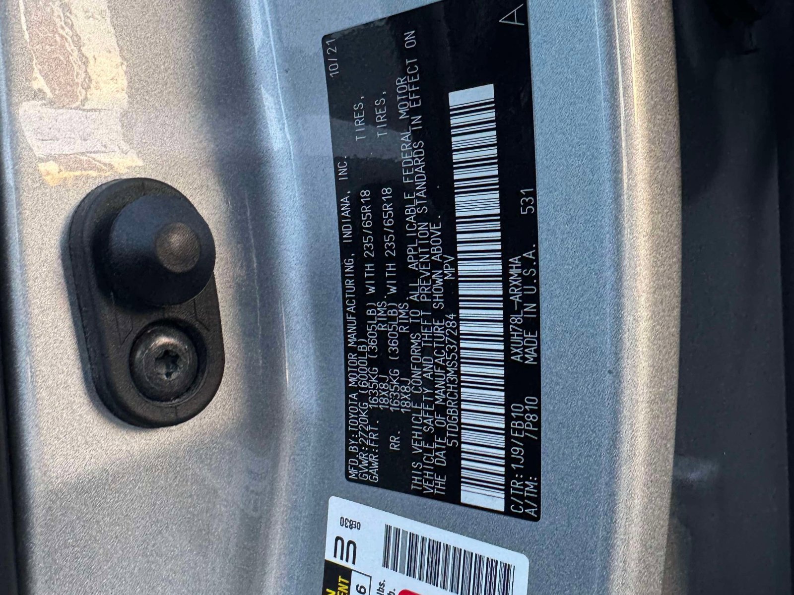 Used 2021 Toyota Highlander XLE image 19