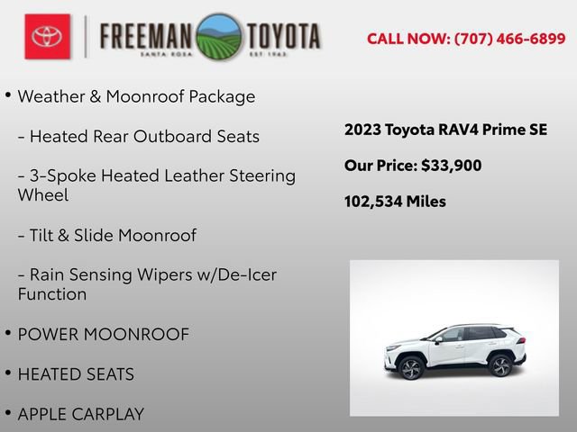 Used 2023 Toyota RAV4 SE w/ Weather & Moonroof Package AWD/4WD image 5