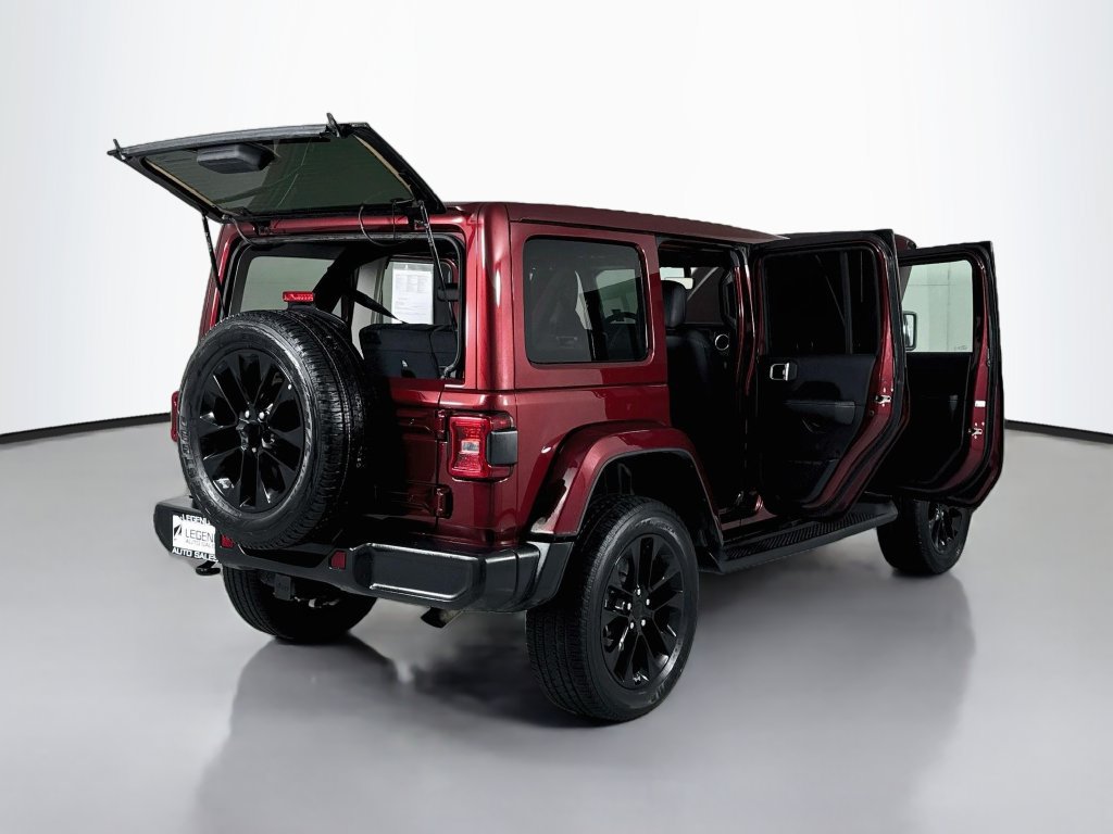 Used 2021 Jeep Wrangler Unlimited Sahara w/ Cold Weather Group AWD/4WD image 21
