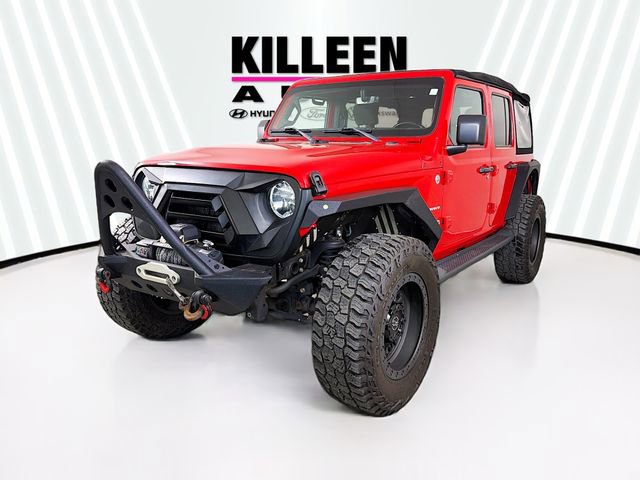 Used 2018 Jeep Wrangler Unlimited Sahara w/ Uconnect 4C Nav & Sound Group image 3