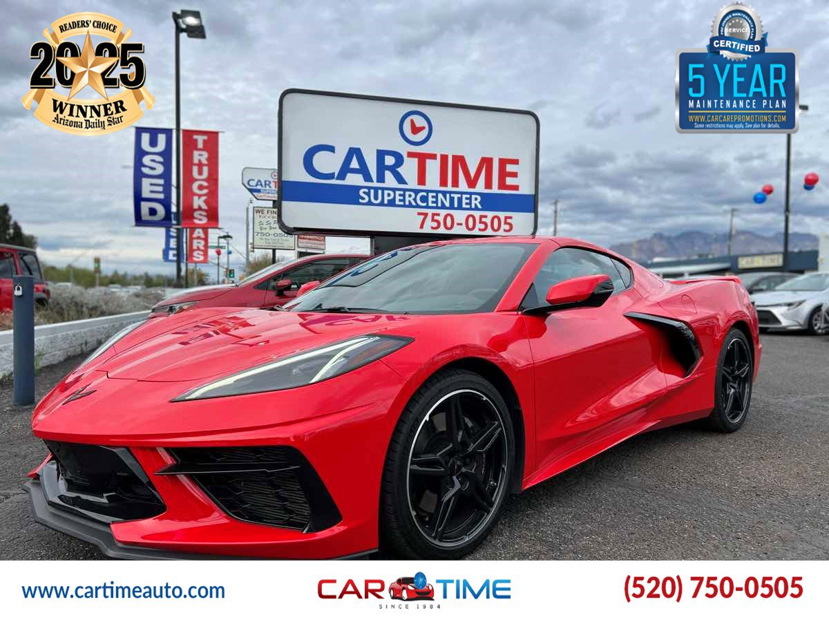 Used 2021 Chevrolet Corvette Stingray Coupe w/ Z51 Performance Package RWD image 1