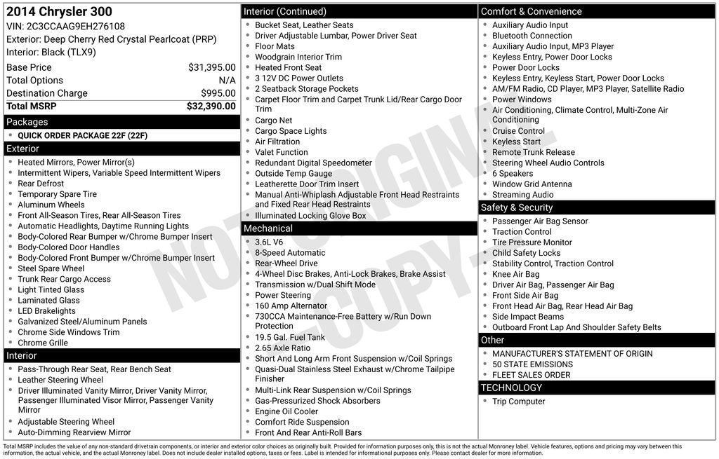 Used 2014 Chrysler 300 image 13