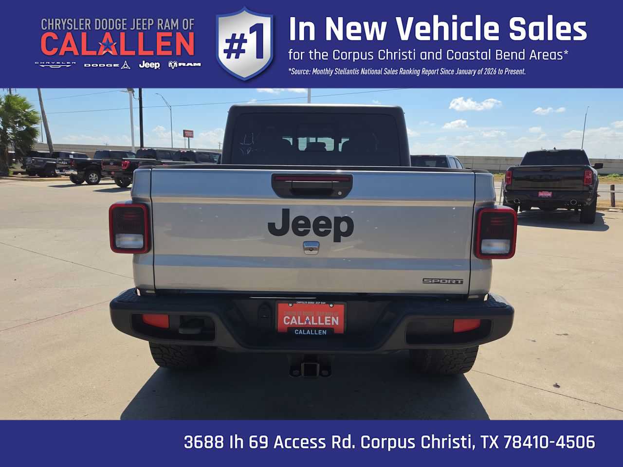 Used 2020 Jeep Gladiator Sport w/ Quick Order Package 24S AWD/4WD image 13
