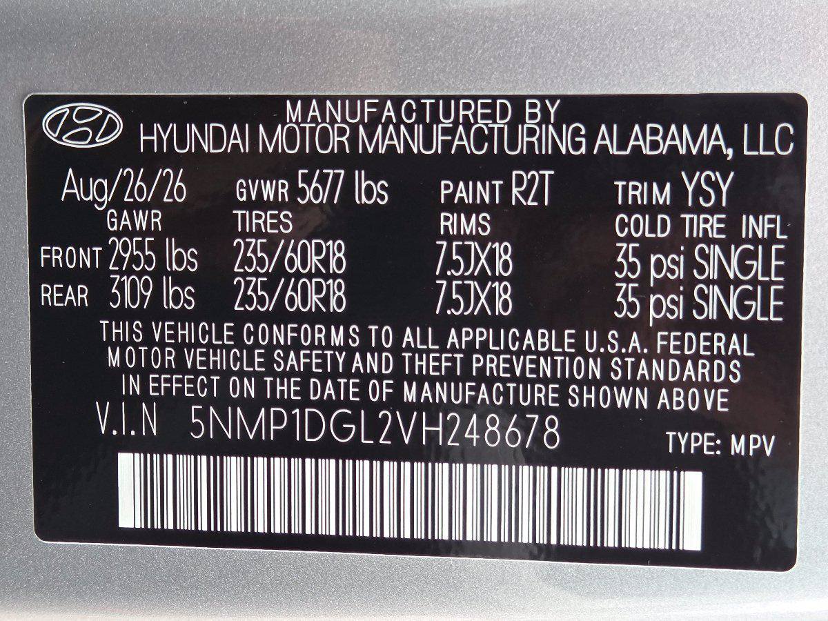 New 2027 Hyundai Santa Fe SE AWD/4WD image 40