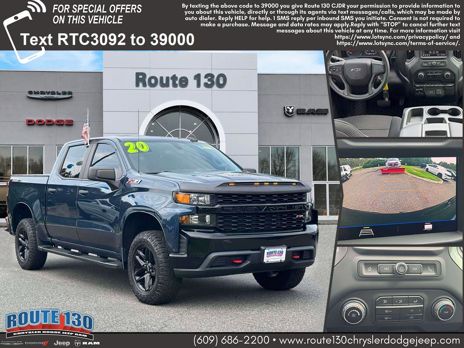 Used 2020 Chevrolet Silverado 1500 Custom Trail Boss w/ Custom Convenience Package