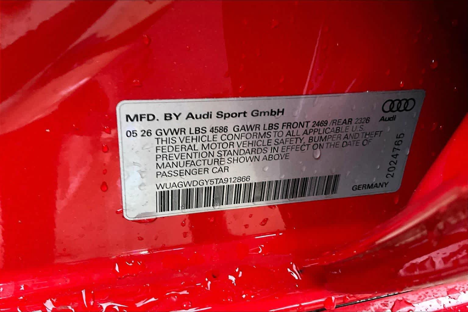 New 2026 Audi RS 3 AWD/4WD image 17