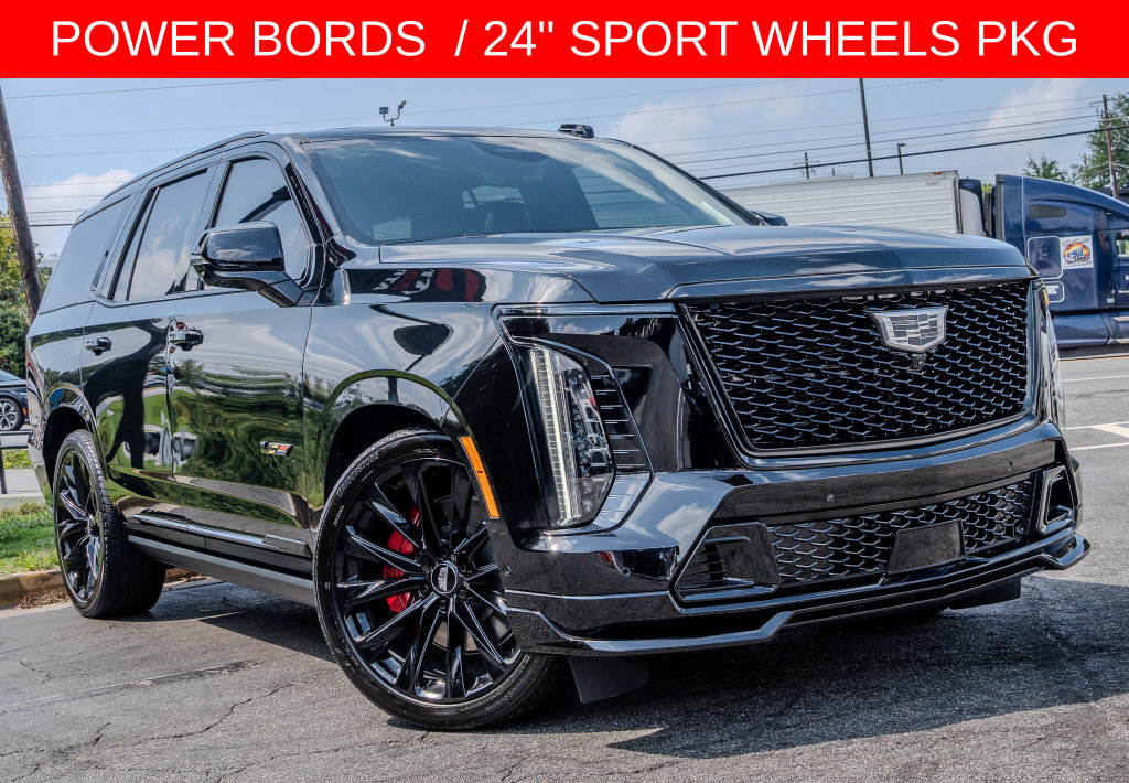 Used 2025 Cadillac Escalade V w/ LPO, ONYX Package AWD/4WD image 3