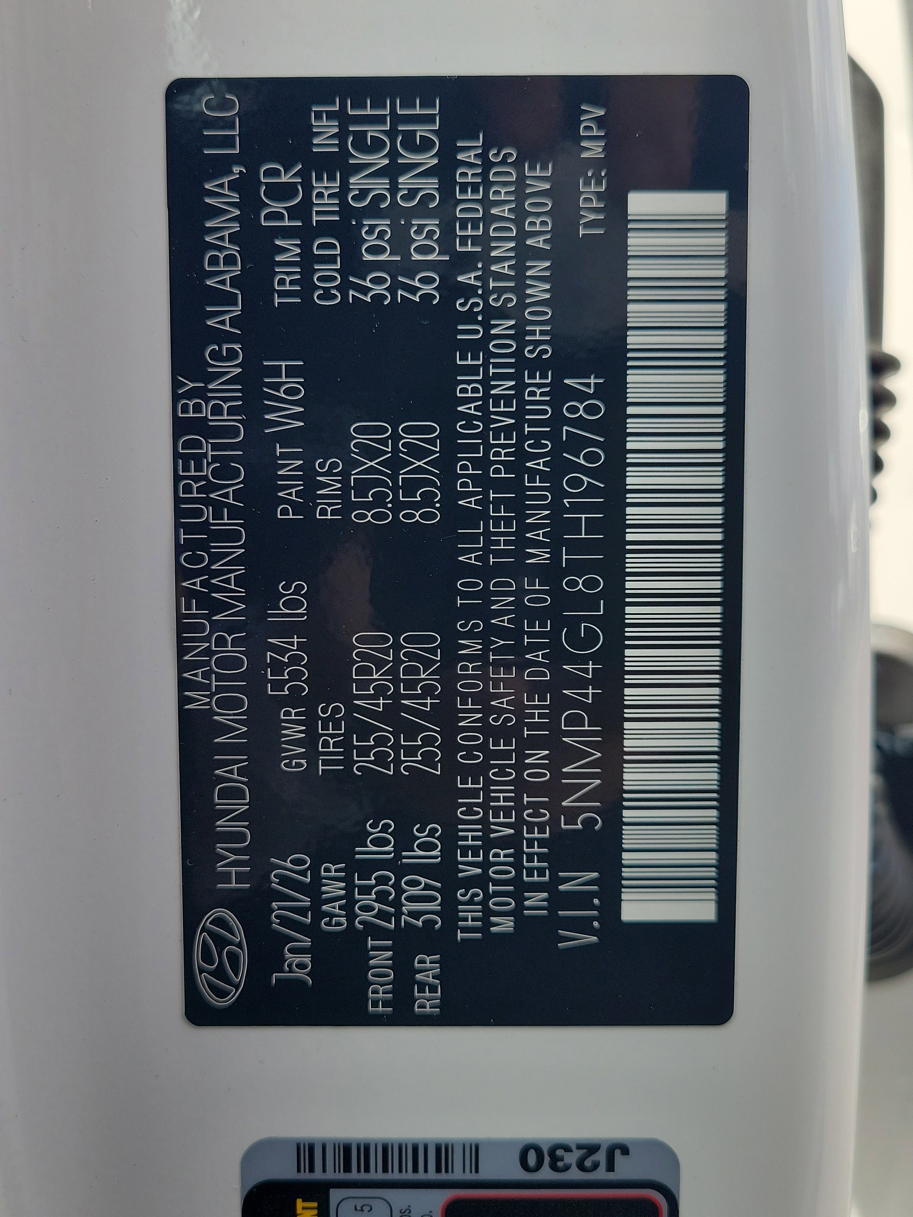 New 2026 Hyundai Santa Fe Limited image 36