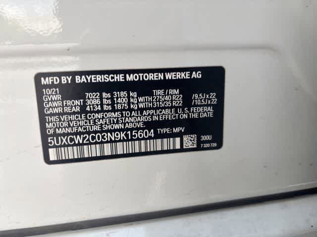 Used 2022 BMW X7 xDrive40i w/ M Sport Package AWD/4WD image 24