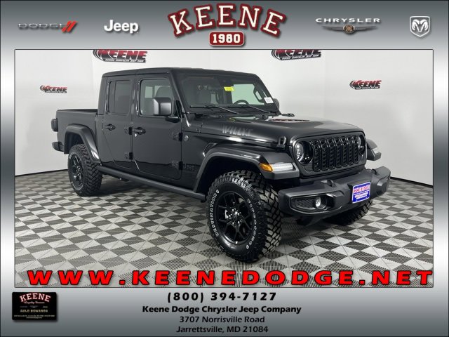New 2025 Jeep Gladiator Willys image 1