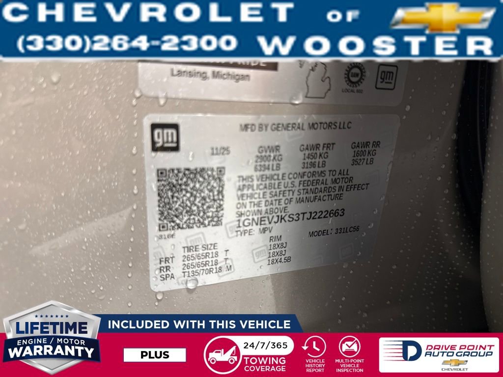 New 2026 Chevrolet Traverse Z71 w/ Driver Confidence Package image 39