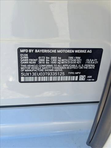 Used 2026 BMW X5 sDrive40i w/ M Sport Package RWD image 15