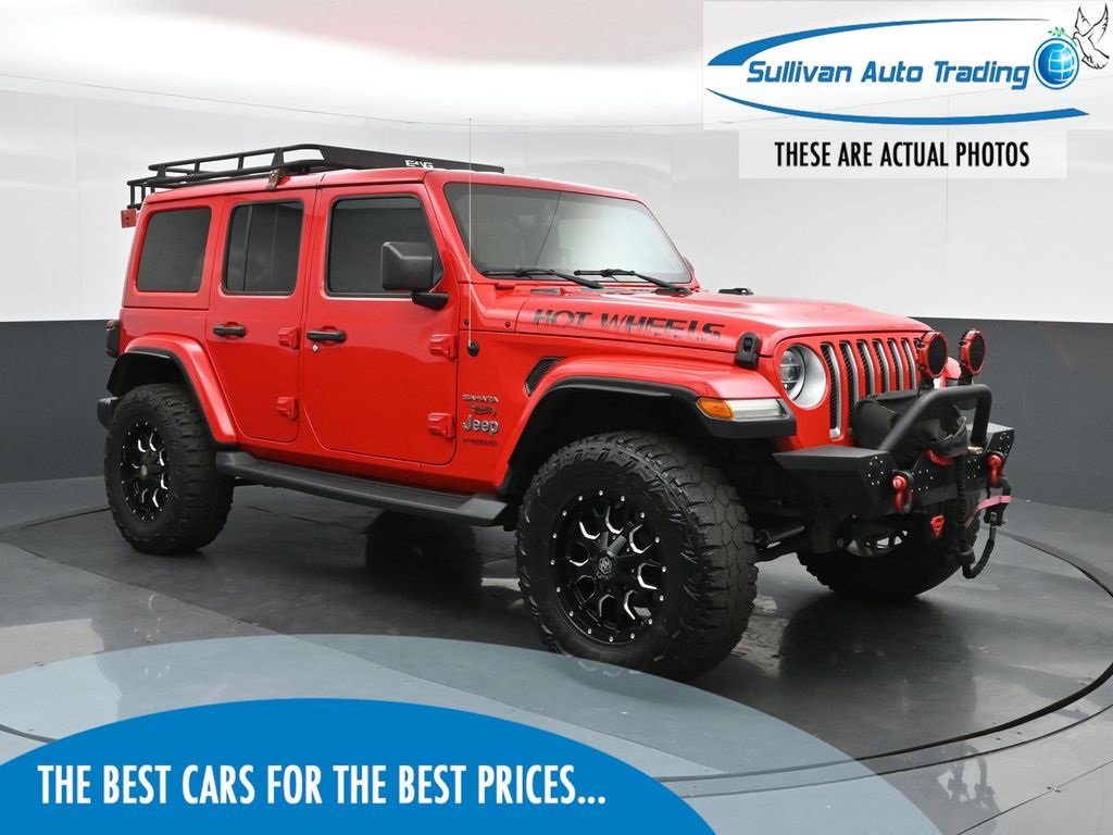 Used 2018 Jeep Wrangler Unlimited Sahara