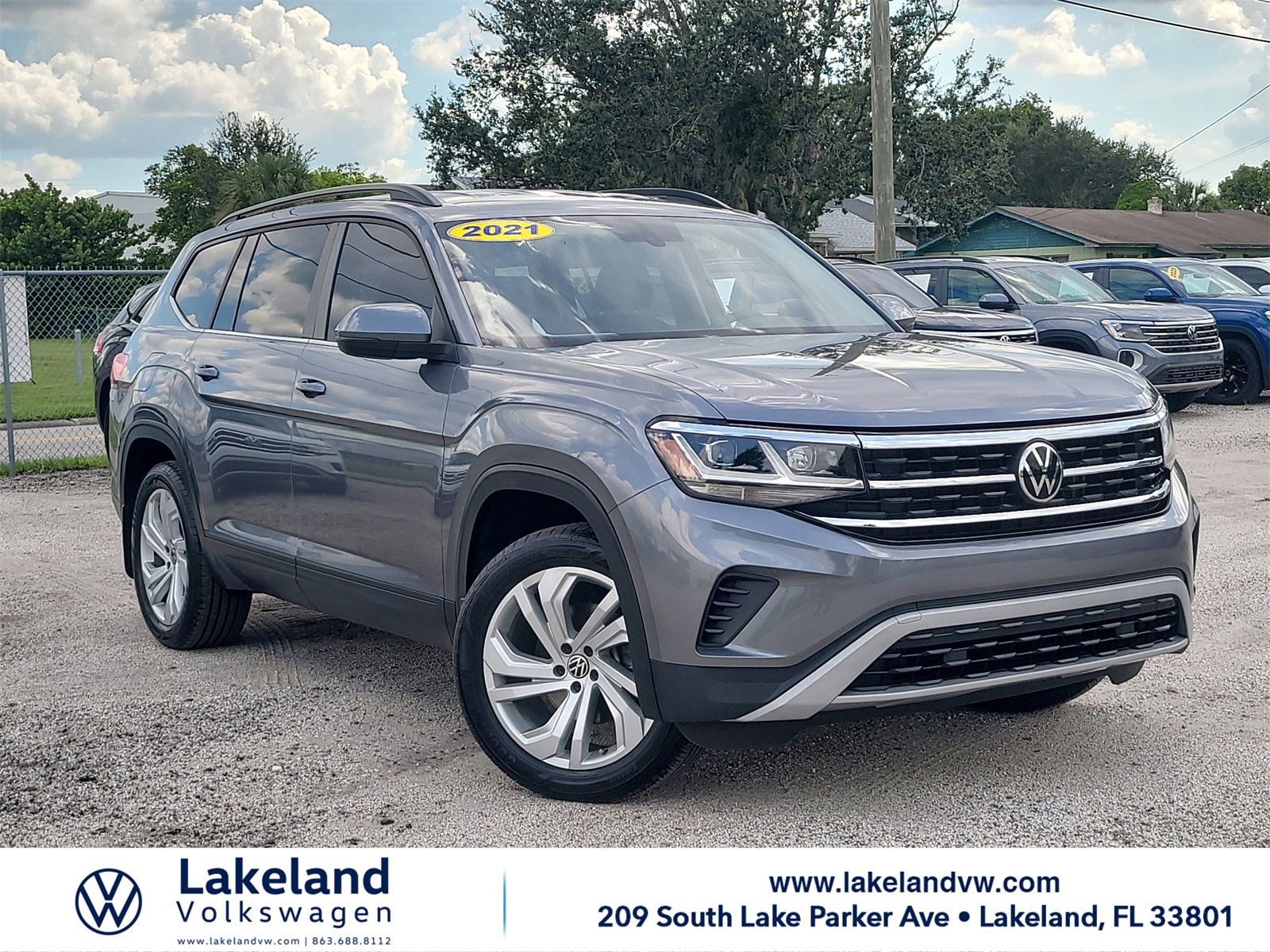 Used 2021 Volkswagen Atlas S
