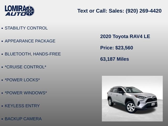 Used 2020 Toyota RAV4 LE AWD/4WD image 8