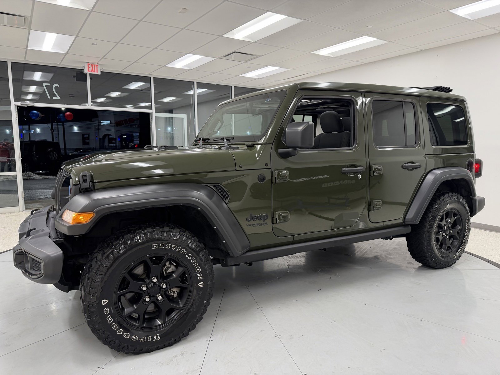 Used 2021 Jeep Wrangler Unlimited Willys image 73