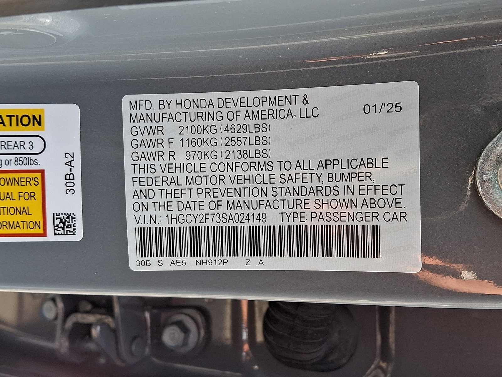 Used 2025 Honda Accord Sport image 28