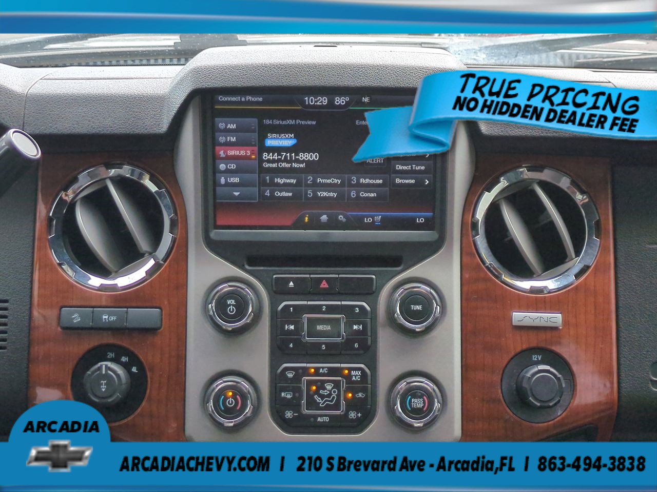 Used 2016 Ford F250 King Ranch w/ FX4 Off-Road Package AWD/4WD image 16