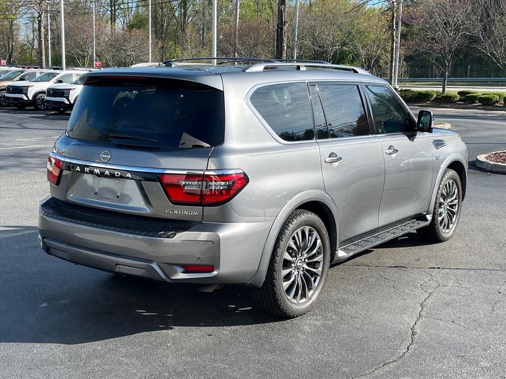 Used 2021 Nissan Armada Platinum w/ Captain's Chairs Package image 7