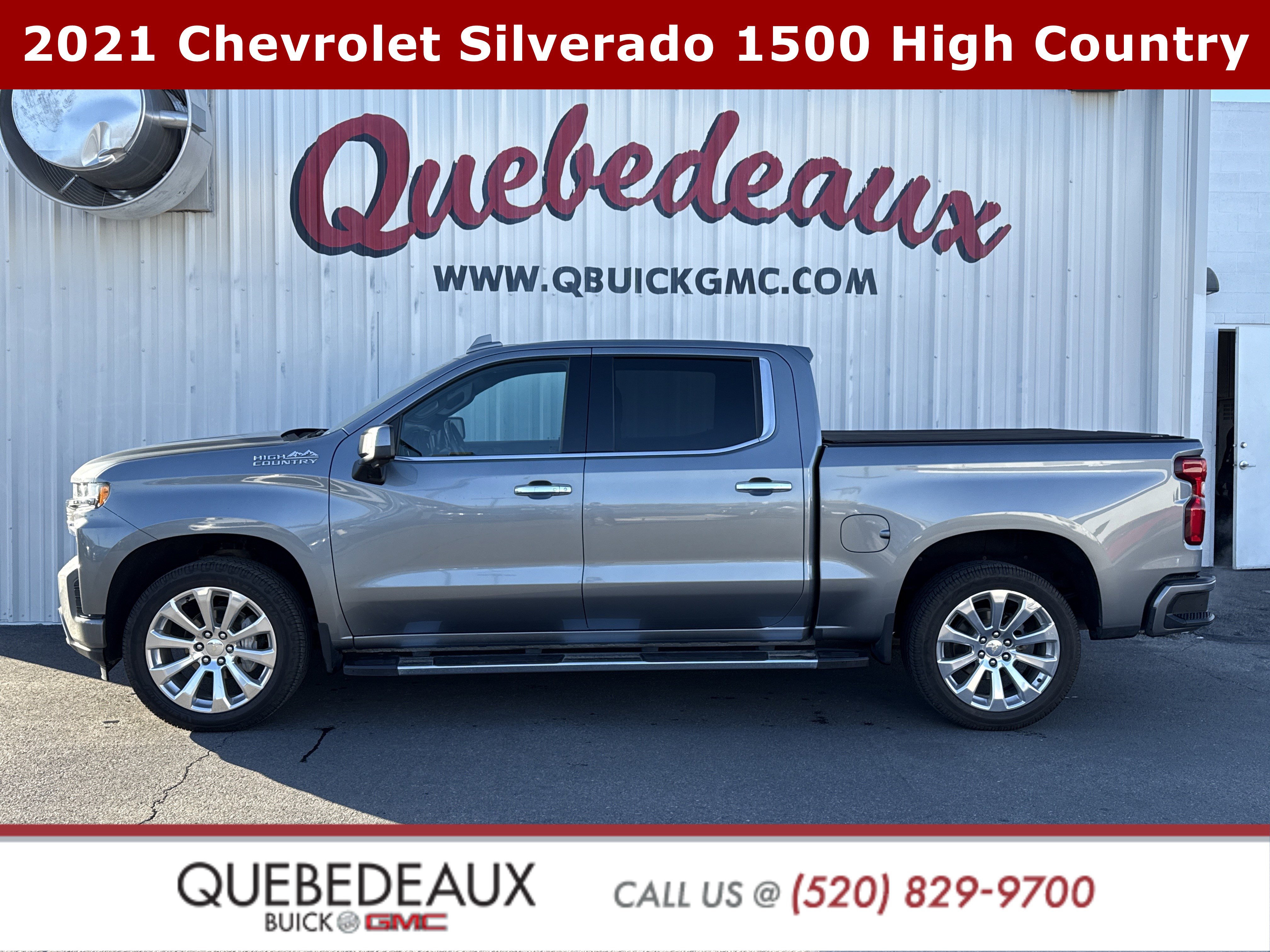 Used 2021 Chevrolet Silverado 1500 High Country w/ Technology Package image 1