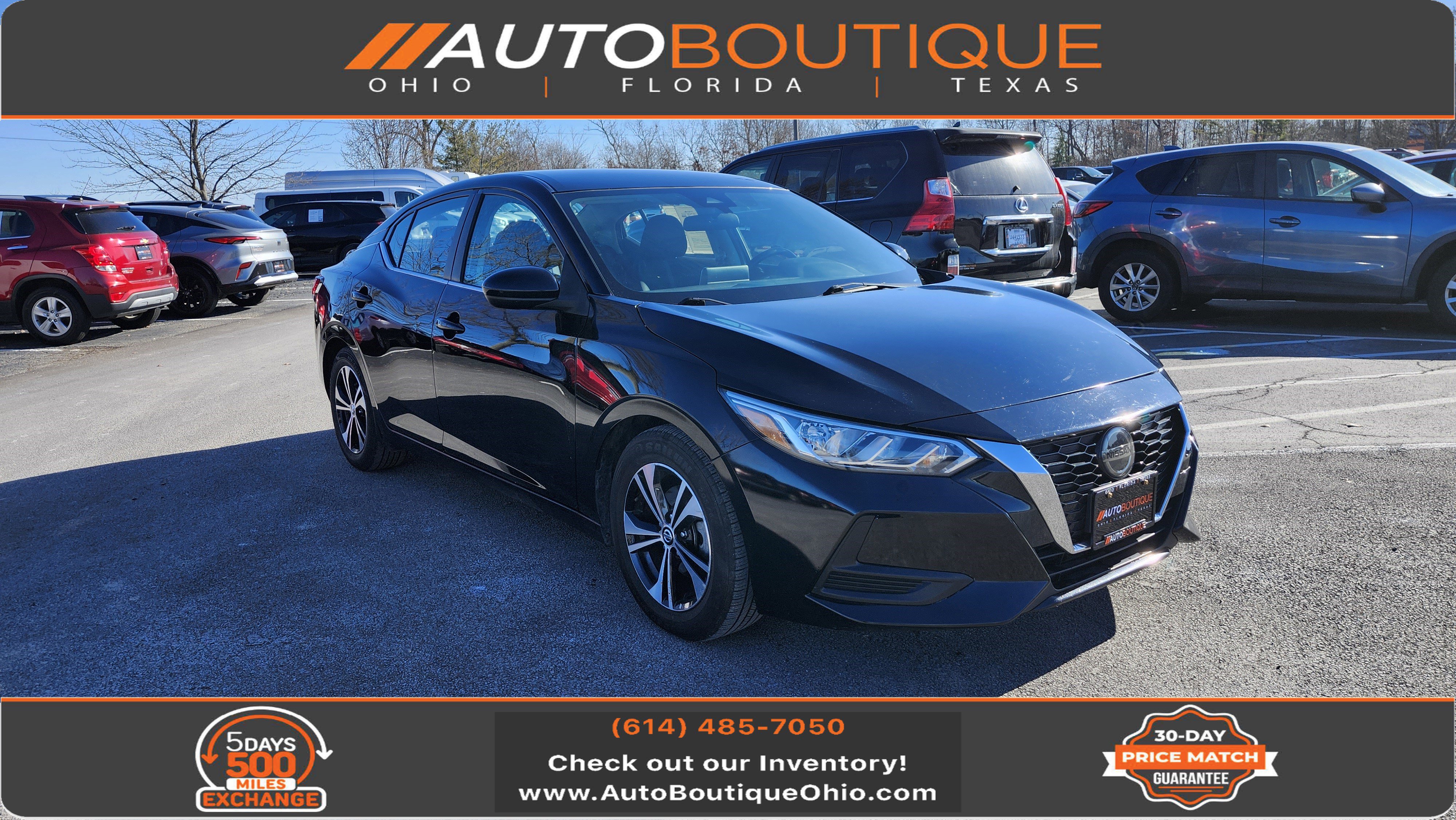 Used 2021 Nissan Sentra SV image 1