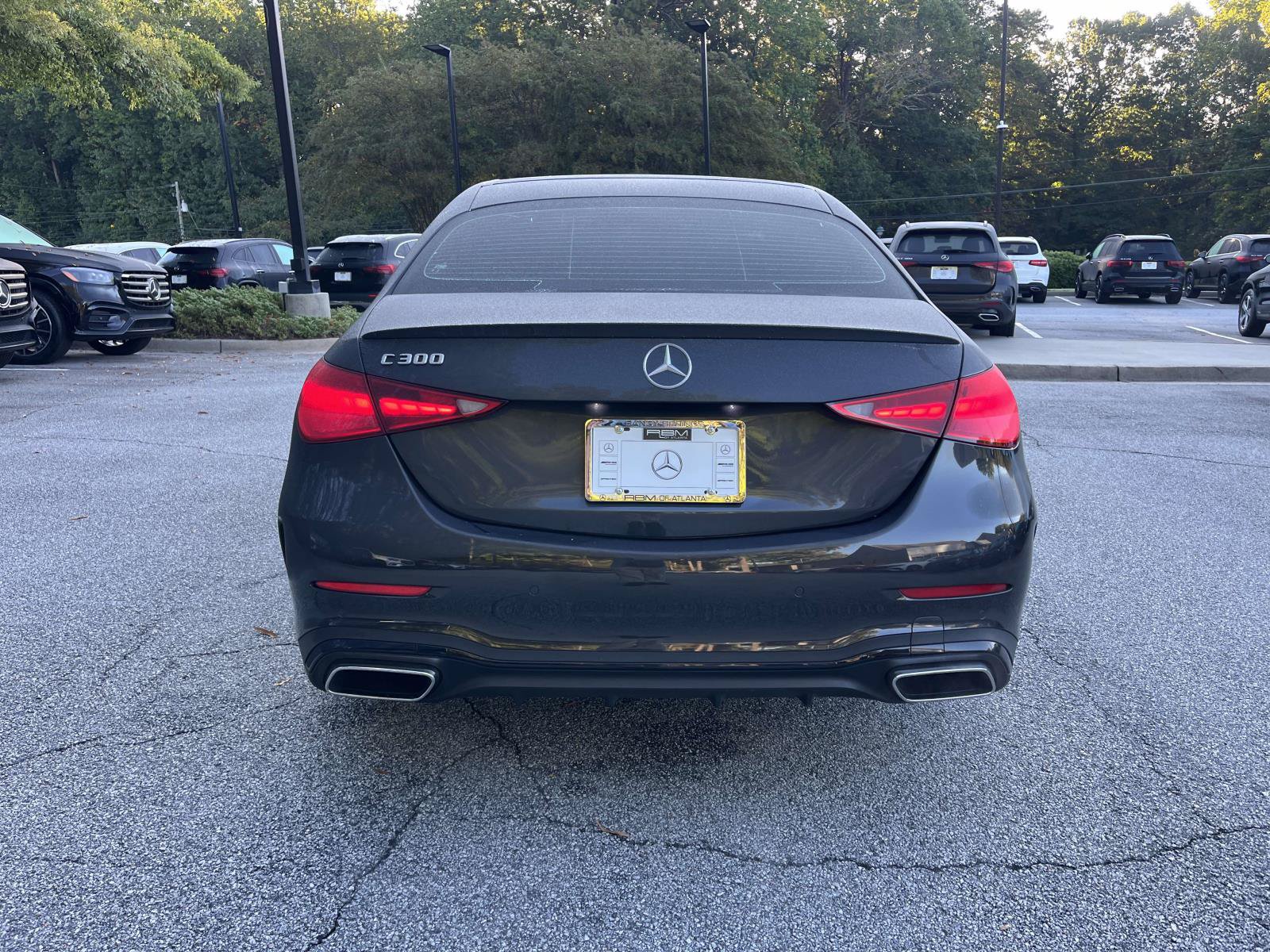 Certified 2025 Mercedes-Benz C 300 Sedan w/ AMG Line w/ Night Package image 8